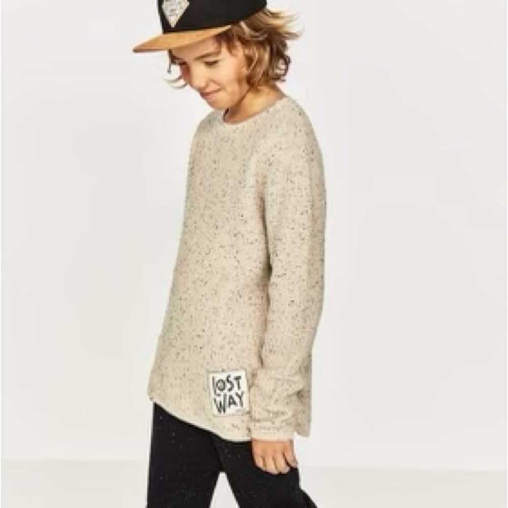 Zara Boys Collection Size 10 Sweater “the Knit wear”